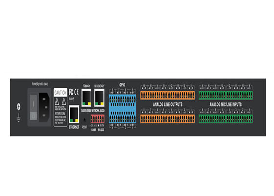 Range dynamique 100dB Dante Contrôleur audio 7,9 X 5,9 X 2,2 Compatible avec Windows et Mac