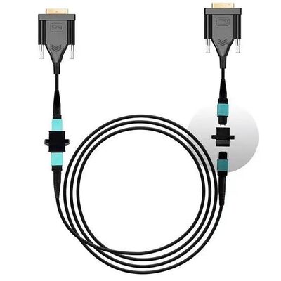 DVI par câble MPO à haute performance jusqu'à 4K 3480x2160 30Hz pour un transfert de données supérieur