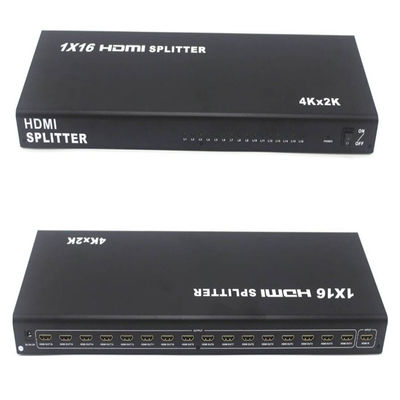 Splitter vidéo HDMI 1 en 16 sorties, distributeur vidéo AV pour les écrans 4K