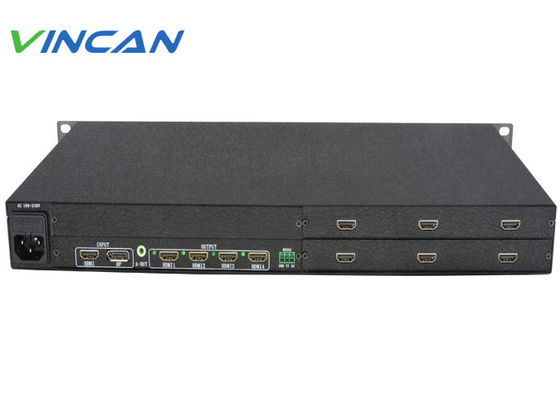 Contrôleur de mur vidéo 1x6 HDMI Splitter Contrôleur de mur LCD pour 6 téléviseurs