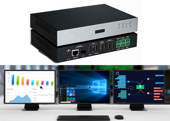 Commutateur matriciel KVM IP 2K avec commutation multi-appareils basée sur matrice