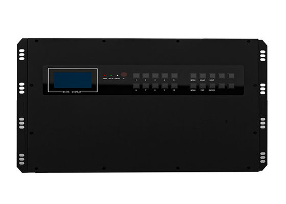 7 U 136 Ports Fibre Kvm Émetteur et récepteur Nœud Kvm Fibre Matrix