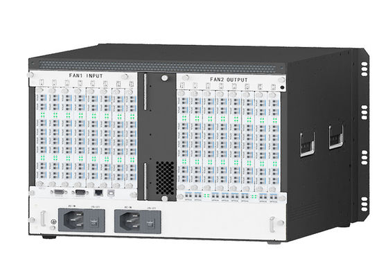 Nœud émetteur et récepteur KVM fibre optique 17 emplacements KVM sur fibre optique