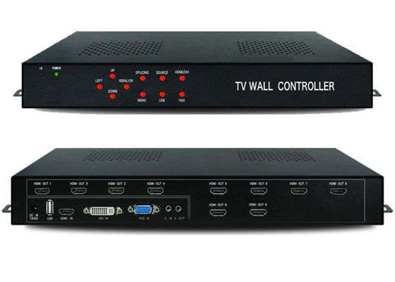 HDMI 1 dans 9 hors du processeur visuel 2x2 3X3 3x2 4x2 de mur de 1080P VGA