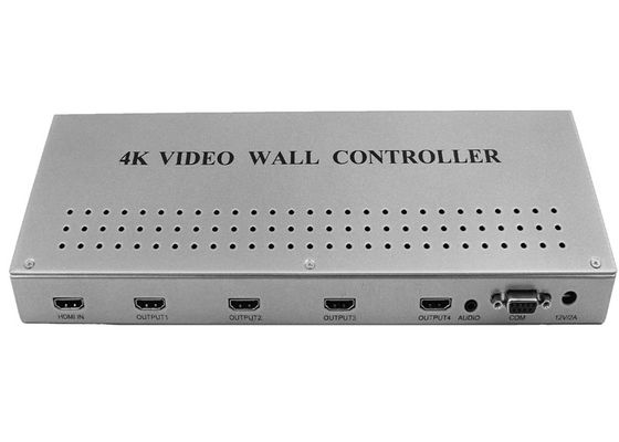 1 dans 4 hors de la résolution visuelle 3840X2160 de processeur du mur 4k de HDMI 1,4