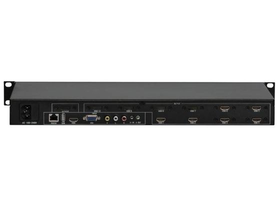 1 dans 6 hors de l'interface audio du processeur 3,5 visuels de mur de 2x3 3x2 RS232