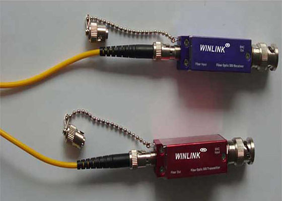 Supplément BNC de la fibre 3G-SDI avec la mini alimentation d'énergie d'USB
