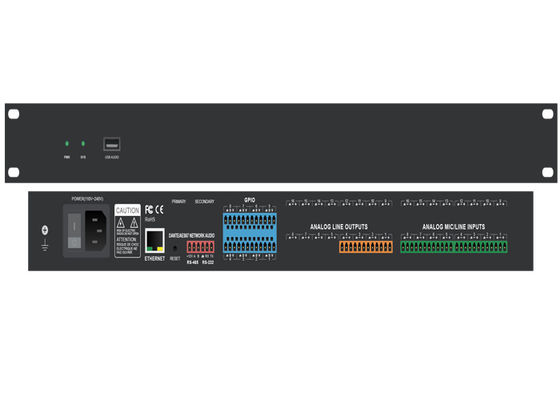 Contrôleur audio Dante à 12 canaux