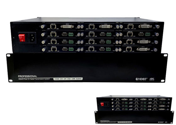Vincan amincissent ultra 4K HDMI par l'intermédiaire du mètre Exender de HDBaseT 70 avec 12 ports de sortie de HDBaseT