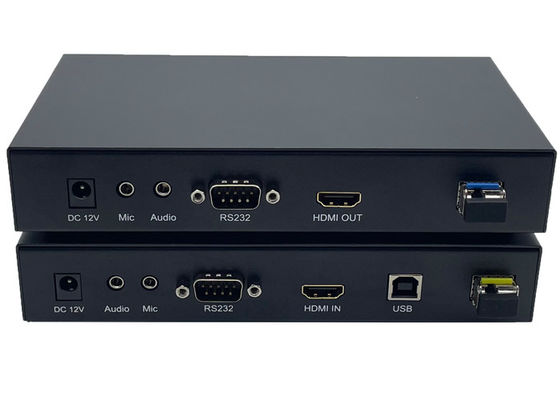10 km HDMI 1.4 Kvm USB Extendor à fibre optique