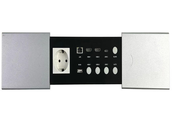 Hub multimédia de commutation transparente 2 ports d'entrée HDMI2.0 1 ports d'entrée USB-C