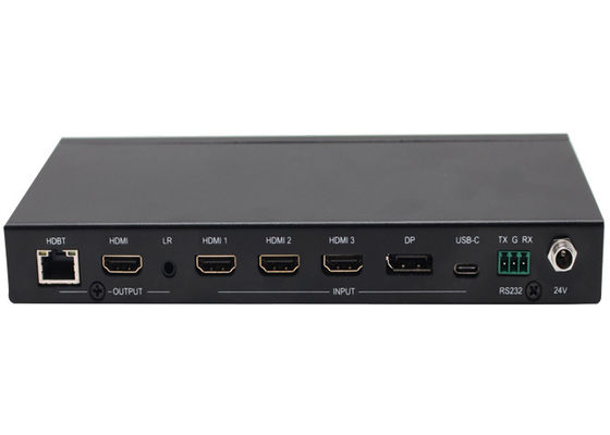 Commutateur vidéo UHD sans couture avec entrées multiview 5x et sorties 2x