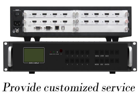Contrôleur murale vidéo HDMI avec des options de mise en page d'écran polyvalentes