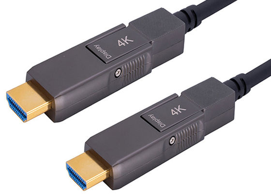 Cable de fibre 4K HDMI professionnel    Transmission à haute vitesse, sans interférence