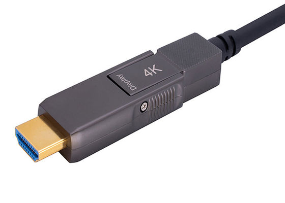 "Câble à fibre optique HDMI ultra-haut débit". Transmission 4K/8K, zéro latence.
