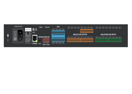 Contrôleur audio Ethernet Dante 8 X XLR/TRS Combo Jacks et processeur ADI SHARC 21489