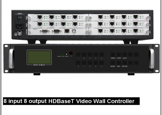 Contrôleur de paroi vidéo modulaire à fenêtre multiple avec port de sortie DVI