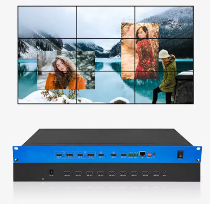 4k60 HDMI Matrix Switcher 3x3 3x4 3x5 3x6 Processeur vidéo Processeur mural vidéo