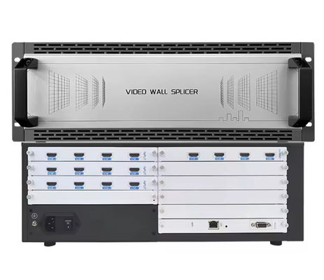 Contrôleur de paroi vidéo HDMI 16 canaux 12 en 4 sortie processeur de paroi vidéo LCD LED