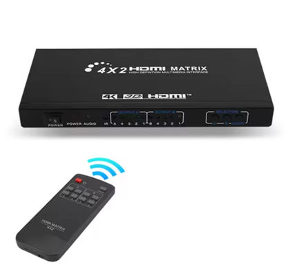 Commutateur de matrice HDMI haute résolution, prise en charge HDCP2.2 et 4Kx2k 60Hz