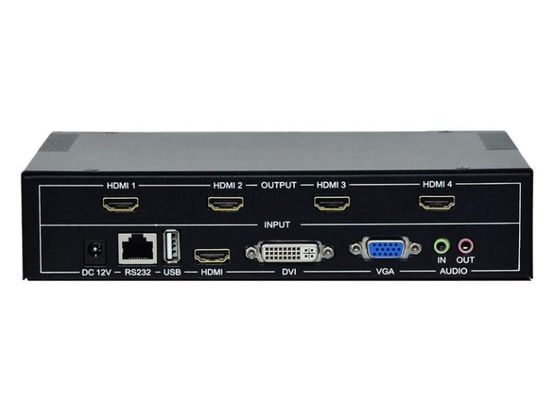 Résolution d'affichage HDMI Contrôleur de paroi vidéo LCD haute résolution 2x2 2x3 3x2