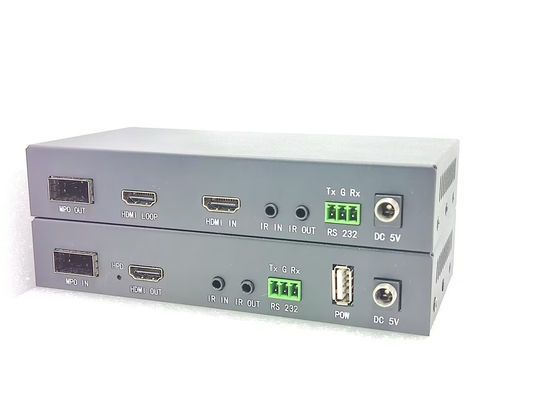 HDMI MPO-Extender avec retard de transmission < 2 ms et taux allant jusqu'à 18 Gdps