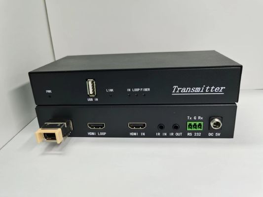 4K 60Hz 18Gbps câble HDMI à fibre optique avec entrée/sortie IR, MPO câble HDMI optique pour la transmission à longue distance
