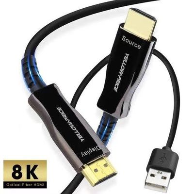 Résolution 4K HDMI câble à fibre optique compatible avec HDMI 2.0 zéro perte de signal