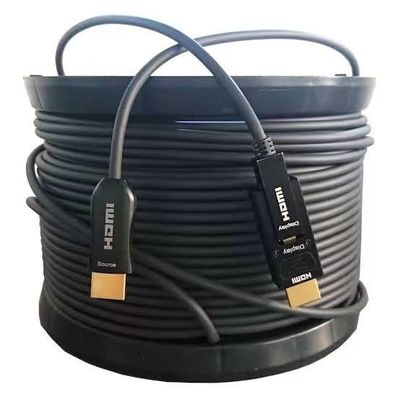 HDMI 2.0 câble à fibre optique prise en charge de la résolution 4K pour la connectivité longue distance