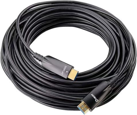 Un câble à fibre optique HDMI ultra-longue.