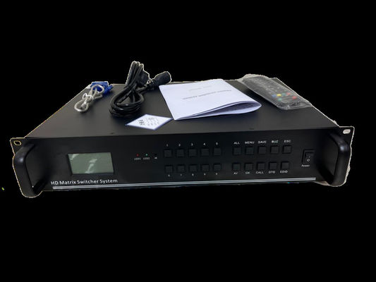 4 sur 8 pouces, 4 sur 8 pouces Matrice HDMI transparente avec une résolution maximale de 1080p
