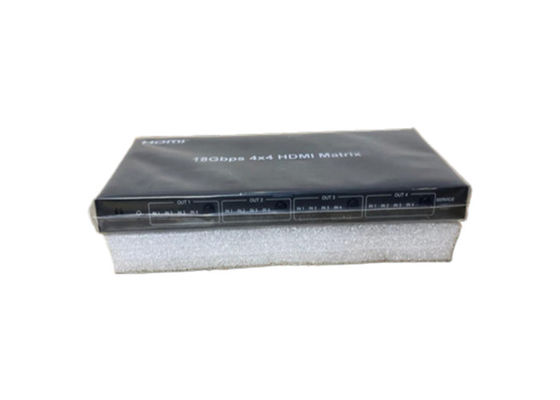 Commutateur de matrice HDMI 4X4 avec plusieurs options de commande et sorties 4K