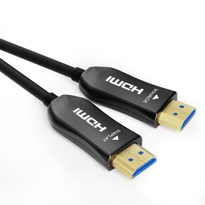 Cable à fibre optique HDMI haute vitesse 4K 60Hz, HDR, léger et durable