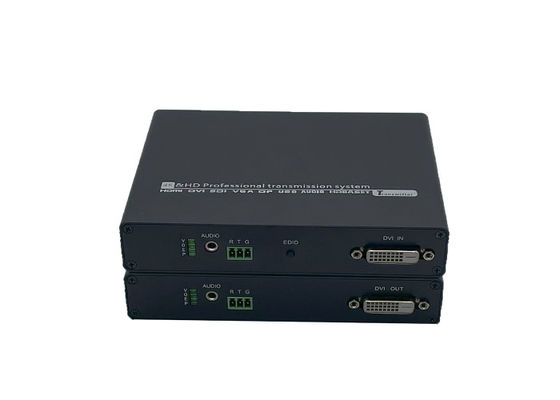 DVI sur fibre d'extension. Vidéo stable et haute définition pour AV et sécurité.