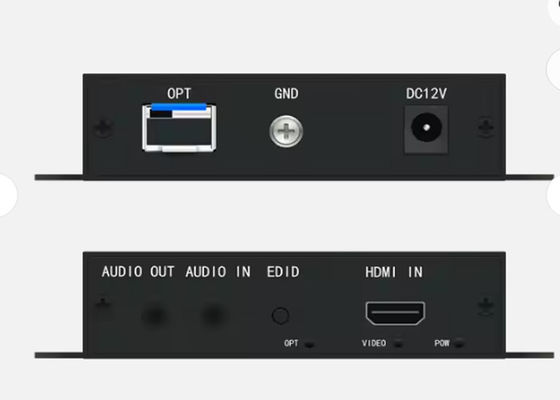 Extender à fibres optiques HD 1920x1200@60Hz Plug and Play