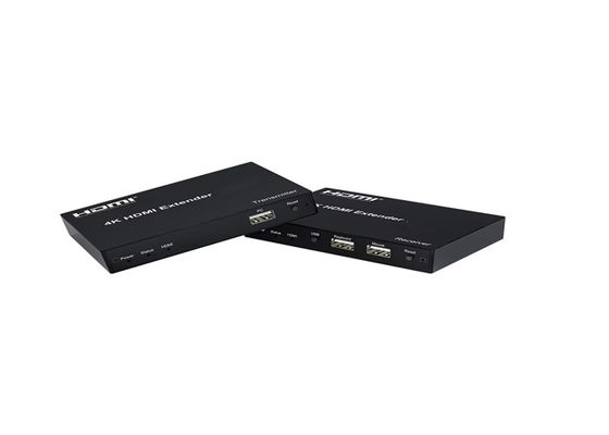150M 4K 30Hz HDMI KVM Port USB HDBaseT Extender par le biais de la catégorie 5e/Cat6