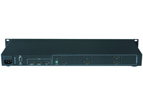 1 entrée 4 sortie Contrôleur de mur vidéo irrégulier avec HDMI1 HDMI2 et DP Interfaces
