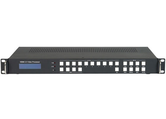 Contrôleur mural vidéo HDMI TV 4x4 4k avec 4 entrées 16 sorties