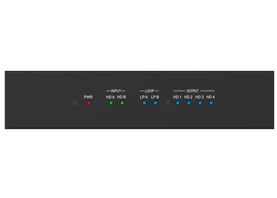 2 en 4 sortie 2x4 HDMI Splitter avec adaptateur vidéo mural 2x2 contrôleur vidéo mural - 4k