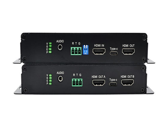 Extendor optique HDMI 4K 60Hz avec intégration audio HDMI Extendor 4K sur fibre