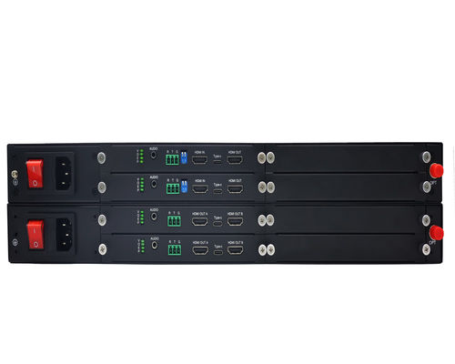 10km 4K 60Hz HDMI Extender sur fibre optique Aucune perte Aucune latence