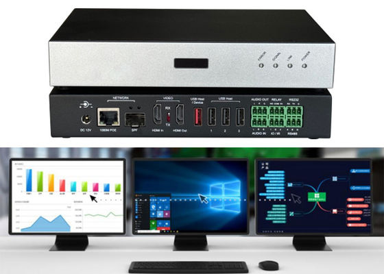 CE FCC RoHs OEM ODM KVM sur commutateur IP avec module de télécommande