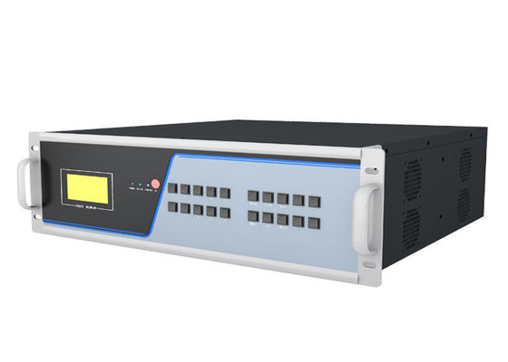 3840x2160 60hz et compatibilité descendante FPGA avancé 88 ports 3,5 U Matrice KVM en fibre