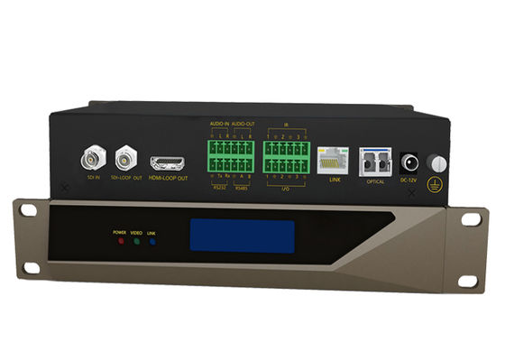 Commutateur KVM optique 4x2 Commutateur matriciel KVM fibre Commutateur KVM fibre