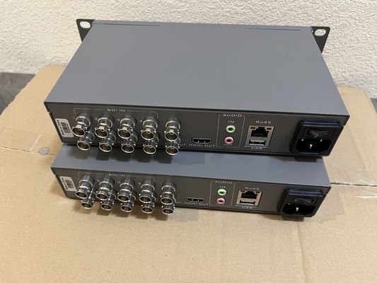 WL-MVP9104 le multiviseur 4 canaux d'entrée 3G-SDI et 1 canal de sortie 3G-SDI