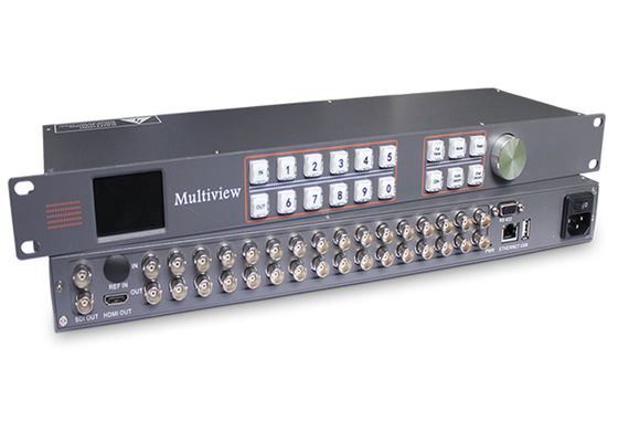 WL-MVP9104 le multiviseur 4 canaux d'entrée 3G-SDI et 1 canal de sortie 3G-SDI