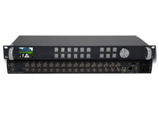 WL-MVP9104 le multiviseur 4 canaux d'entrée 3G-SDI et 1 canal de sortie 3G-SDI