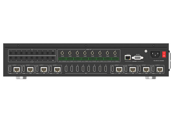 Commutateur matriciel HDMI VINCAN 8x8 HDBaseT avec vidéo 4K60 4:4:4 et PoC pour installations AV professionnelles