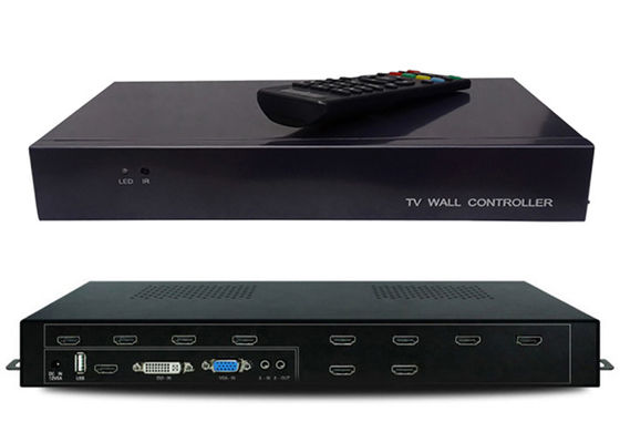 HDMI 1 dans 9 hors du processeur visuel 2x2 3X3 3x2 4x2 de mur de 1080P VGA