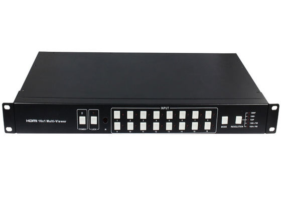 Protection sans couture d'ESD de changeur du quadruple RS232 16x1 HDMI MultiViewer
